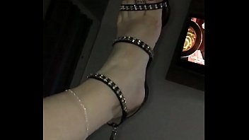 My new shoes,ankle bracelet and toe ring