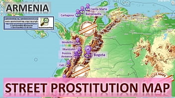 Armenia, Colombia, Sex Map, Street Prostitution Map, Massage Parlours, Brothels, Whores, Escort, Callgirls, Bordell, Freelancer, Streetworker, Prostitutes