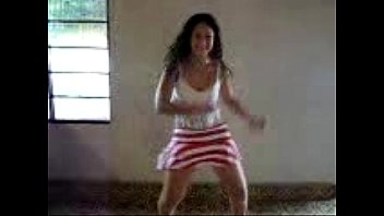 Hot Exotic Chick Dancing In Sexy Skirt -