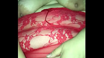 Slutty ex in red lingerie sucks and fucks pt3