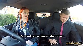Busty woman loves boning with instructor