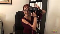Photographer likes taking big dick pics and she loves getting fucked by them even more